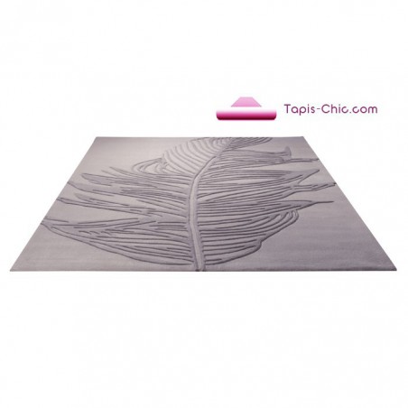 Tapis Feather Gris par Esprit Home Tapis Feather Gris par Esprit Home