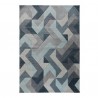 Tapis Design Géométrique Aurora Bleu Tapis Design Géométrique Aurora Bleu