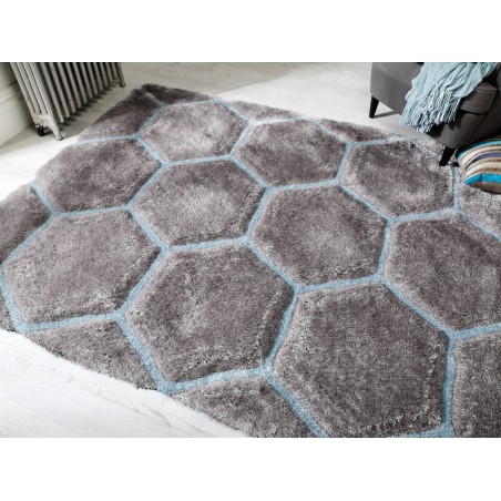 Tapis relief gris par Flair Rugs Tapis relief gris par Flair Rugs