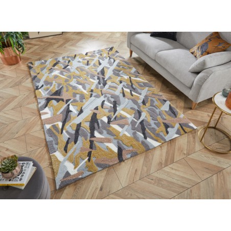 tapis rectangulaire zest Bark Texture par Flair Rugs tapis rectangulaire zest Bark Texture par Flair Rugs