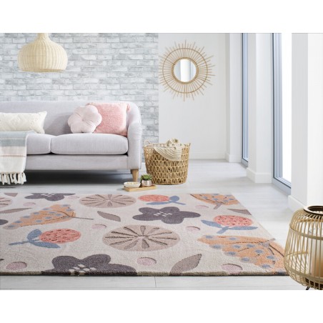 tapis de salon zest scandi argile par Flair Rugs tapis de salon zest scandi argile par Flair Rugs