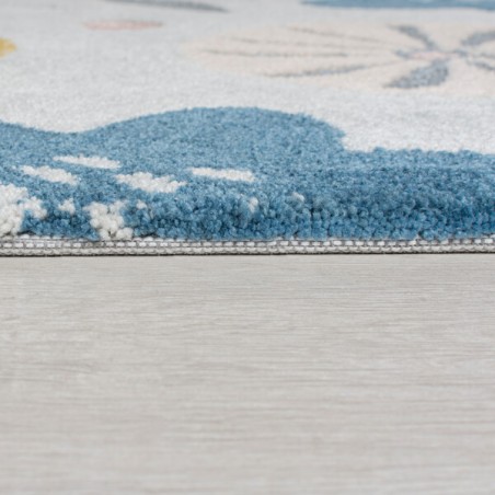 Tapis de salon rectangulaire Design Zest Scandi gris/ multi Tapis de salon rectangulaire Design Zest Scandi gris/ multi