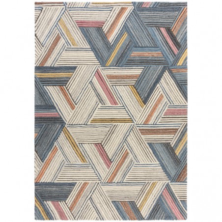 Tapis pure laine motifs Géométrique Moda multicolore Ortiz Tapis pure laine motifs Géométrique Moda multicolore Ortiz