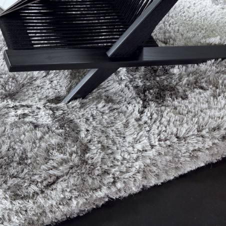 Tapis shaggy gris uni par Ligne Pure Tapis shaggy gris uni par Ligne Pure