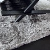 Tapis shaggy gris uni par Ligne Pure Tapis shaggy gris uni par Ligne Pure