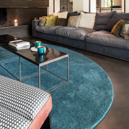 Tapis sur-mesure écoresponsable PYRRHA Jaune moutarde Tapis sur-mesure écoresponsable PYRRHA Jaune moutarde