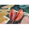Tapis fleuri estival caliente fischbacher Tapis fleuri estival caliente fischbacher