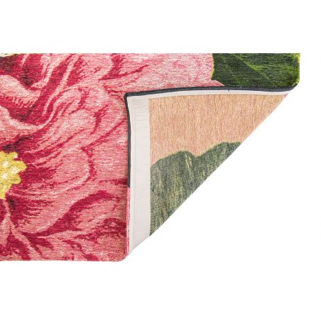 Tapis Interfloral multicolore tissé plat par Christian Fischbacher Tapis Interfloral multicolore tissé plat par Christian Fischbacher