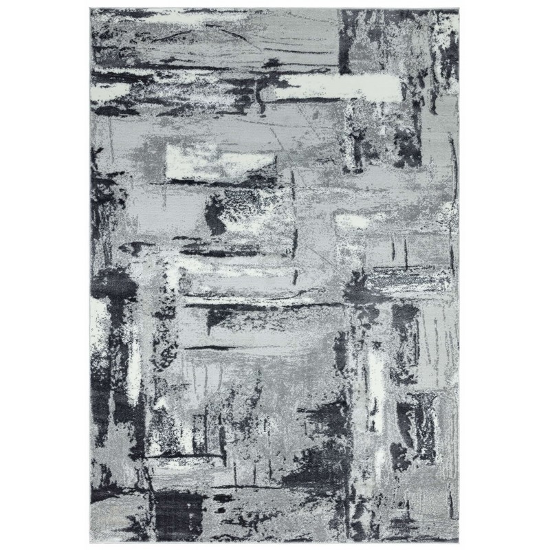 Tapis de salon motifs abstraits gris ORIANE - JOSEPH LEBON