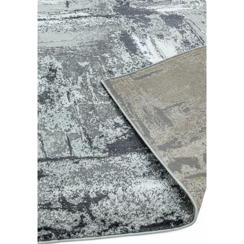 Tapis de salon original gris Orion