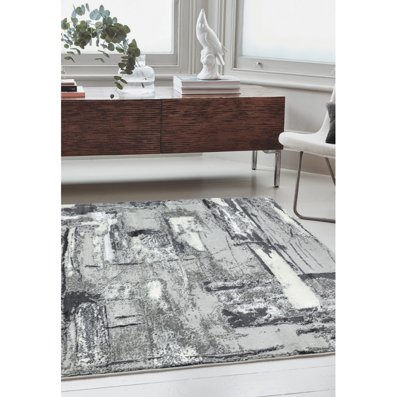 Tapis de salon abstrait et géométrique Orion par Jospeh Lebon