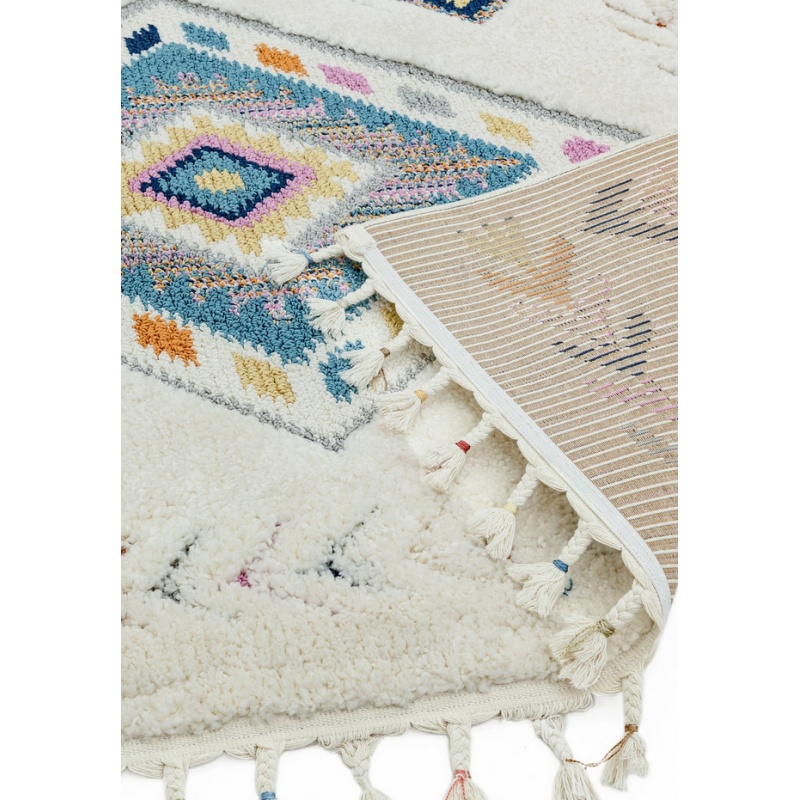 dos du tapis ariana polyester