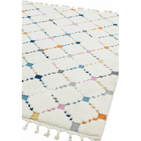tapis motifs multicolore et creme par joseph lebon tapis motifs multicolore et creme par joseph lebon