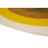 zoom tapis sunflower jaune par Orla Kiely
