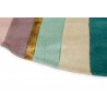 Tapis de bureau rond en fibres naturelles Sahara Rose Tapis de bureau rond en fibres naturelles Sahara Rose