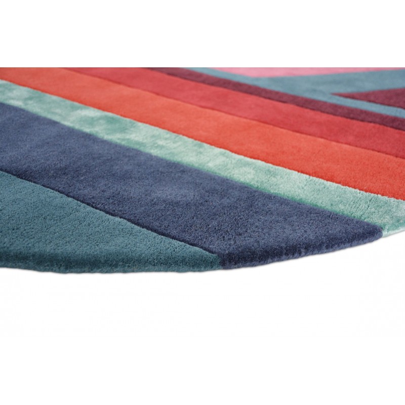 Tapis facile d'entretien Jardin Bleu