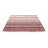 Tapis de salon en laine et coton recyclé multicolore Saffron Rouge Tapis de salon en laine et coton recyclé multicolore Saffron Rouge