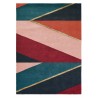 Tapis multicolore Sahara Bourgogne Tapis multicolore Sahara Bourgogne