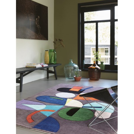 Tapis haut de gamme multicolore Estella moonlight Tapis haut de gamme multicolore Estella moonlight