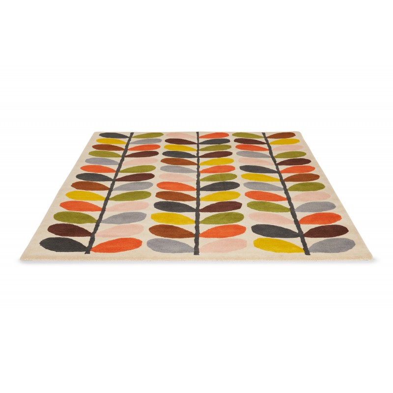 tapis stem en laine multi