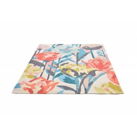 Tapis extérieur avec fleurs Vendaccio Coral 3D Tapis extérieur avec fleurs Vendaccio Coral 3D