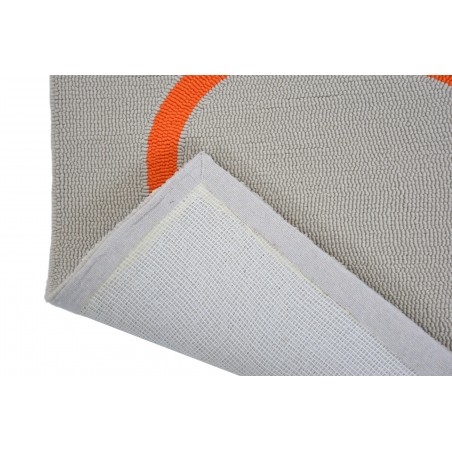 dos du tapis d'extérieur orla kiely gris orange dos du tapis d'extérieur orla kiely gris orange