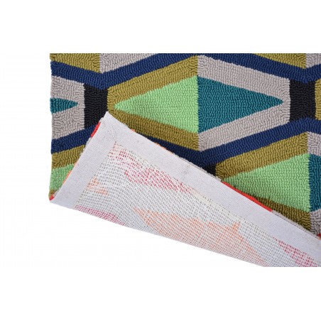 Tapis multicolore Cruz par Bink and Campman Tapis multicolore Cruz par Bink and Campman