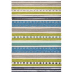 Tapis véranda en fibre synthétique Kiwi par Tapis Chic Collection