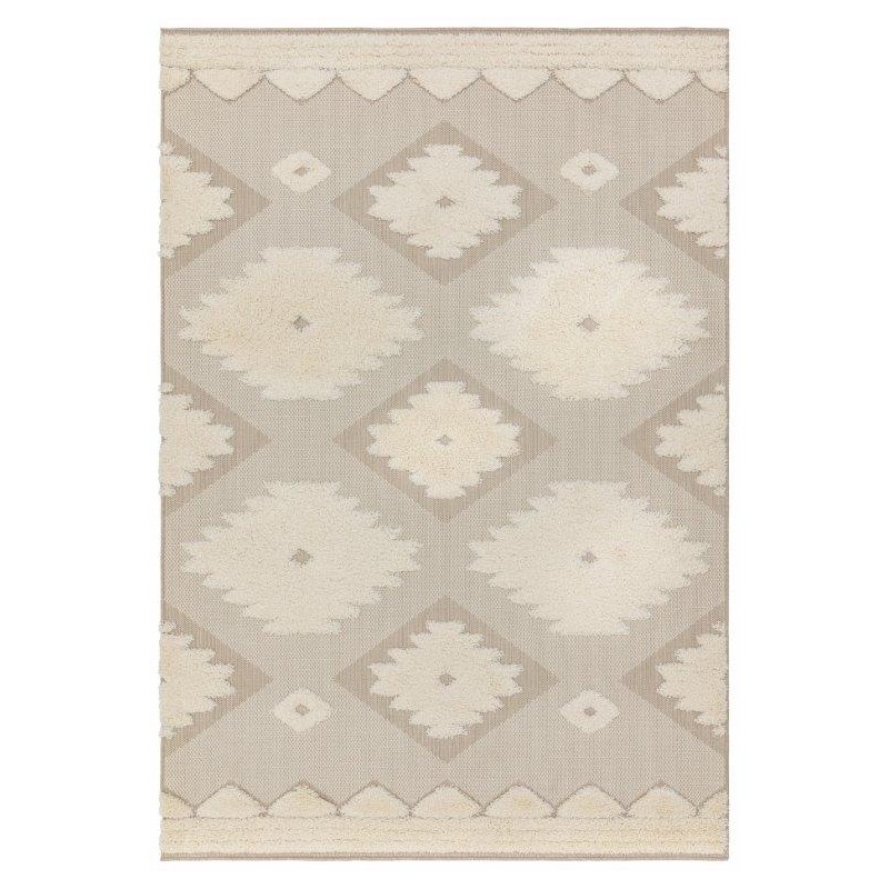 Tapis d'extérieur MONTY naturel et crème TRIBAL - JOSEPH LEBON