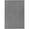 tapis patio mono noir diamond