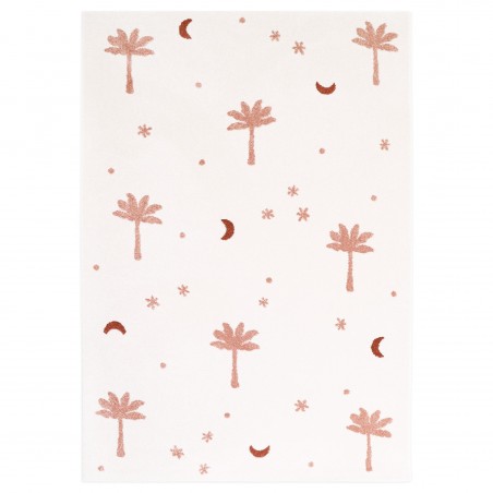 tapis chambre enfant little palm sienna