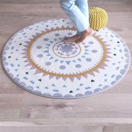 tapis chambre enfant nolita ocre et gris par nattiot tapis chambre enfant nolita ocre et gris par nattiot