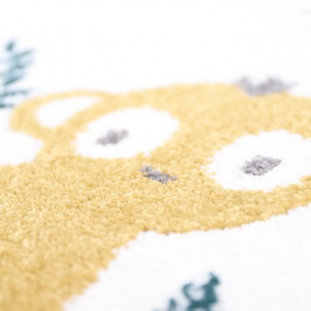 zoom sur singe tapis monkey paradise miel par nattiot zoom sur singe tapis monkey paradise miel par nattiot