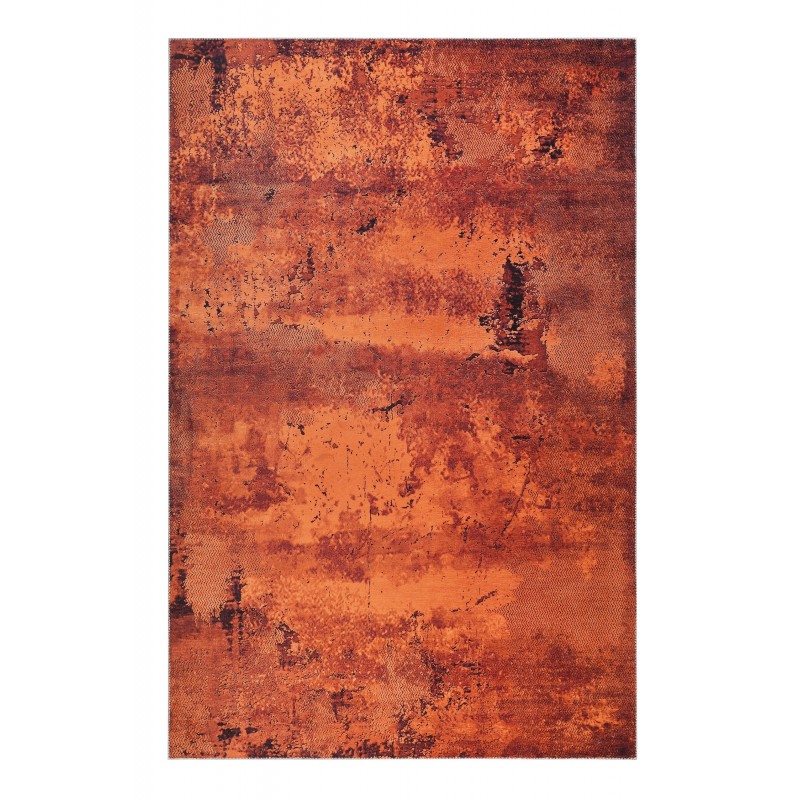 Tapis de salon contemporain Radiate orange - WECONhome