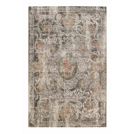Tapis de salon vintage Nebraska gris Tapis de salon vintage Nebraska gris