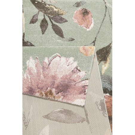 Tapis de salon Summer breeze menthe gris par Wecon Home Tapis de salon Summer breeze menthe gris par Wecon Home