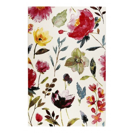 Tapis de salon motif floral Summer breeze multicolore Tapis de salon motif floral Summer breeze multicolore