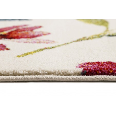 Tapis à fleurs Summer breeze multicolore par Wecon Home Tapis à fleurs Summer breeze multicolore par Wecon Home