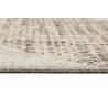 Tapis couleurs naturelles Leaf gris et taupe