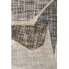 Tapis rectangulaire Leaf gris et taupe par Esprit Home