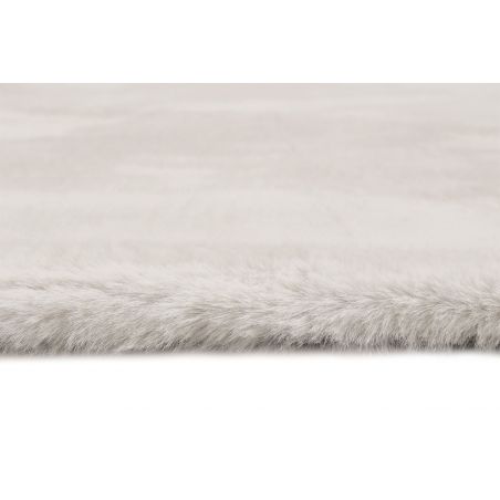 Tapis en fausse fourrure blanc 60 x 100 cm ESKIMO Eskimo