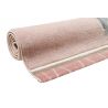 Tapis animaux chambre enfant rose Lucky zoo 2.0