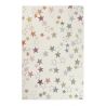 Tapis chambre enfant etoile Esterya beige et rose