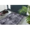 Tapis de cuisine Lavable en machine NUAGE Gris noir et beige