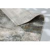 Tapis Moderne Positano Abstrait Gris Or viscose et acrylique