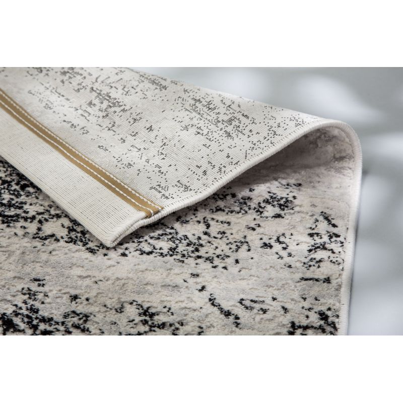 Tapis de salon Moderne Antea Ombré Gris et Noir