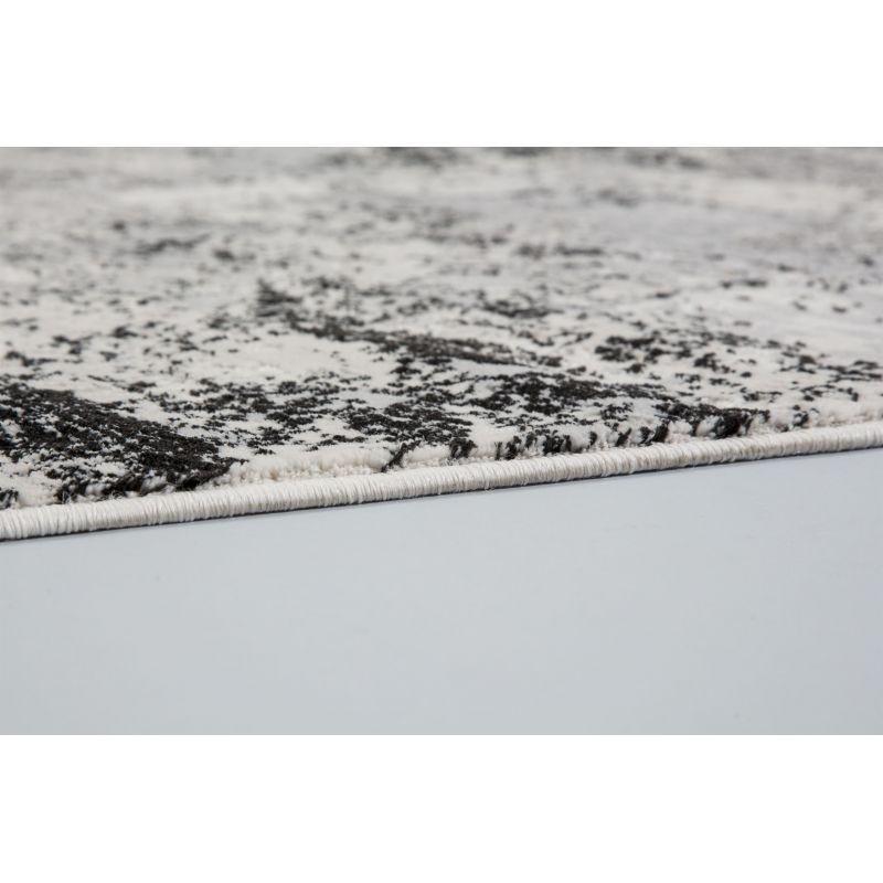 Tapis de salon Moderne Antea Ombré Gris et Noir