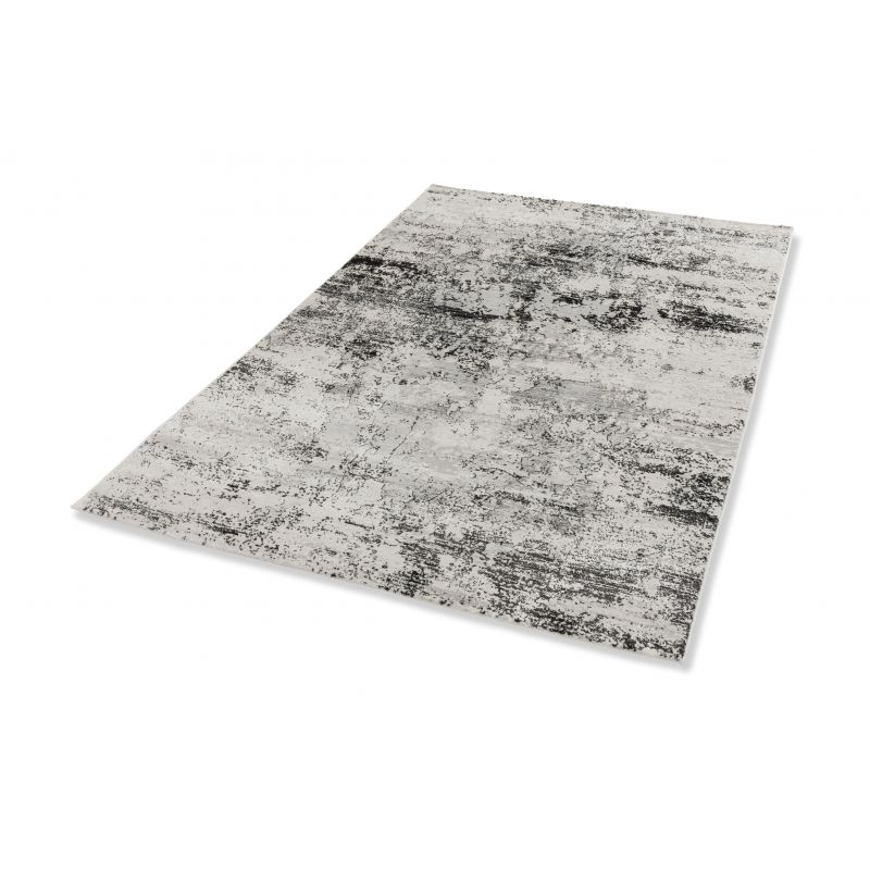 Tapis de salon Moderne Antea Ombré Gris et Noir