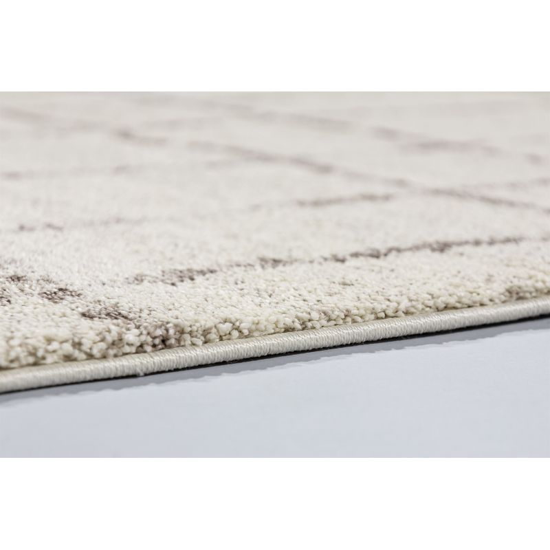 Tapis de salon Design Savona Beige Ecru