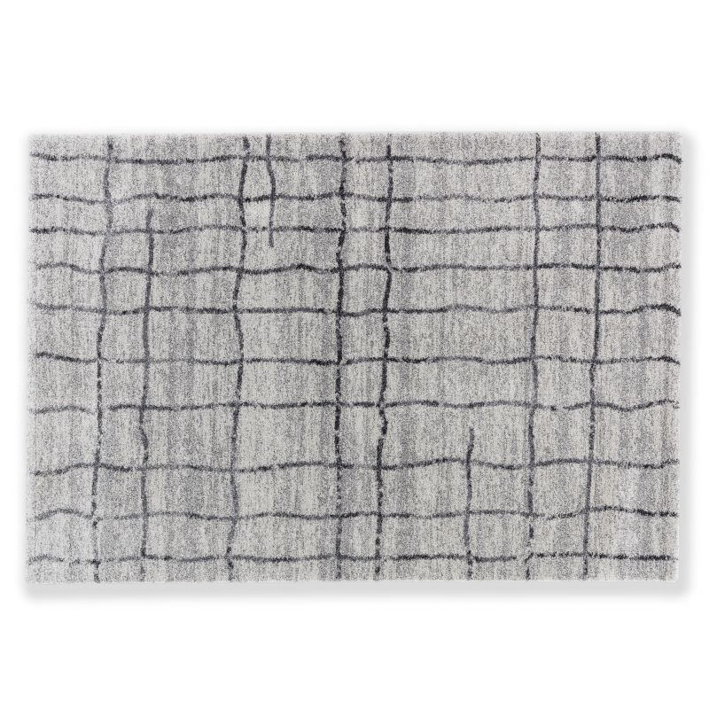 Tapis de salon Design Savona Gris